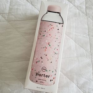 NIB W&P Porter Water Bottle Blush Terrazo